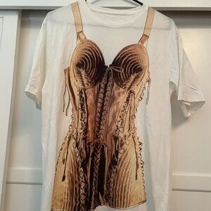 MADONNA & JEAN PAUL GAULTIER BLONDE AMBITION T SHIRT!!!